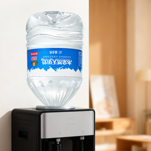 Yanjing drinking water, drinking natural spring water 5L*4 barrels, tea water, large barrels of water in plastic bags, full box, family pack