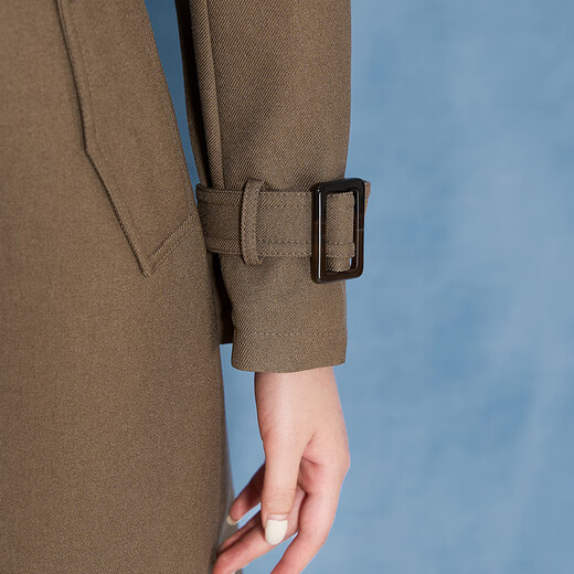 Kebel windbreaker jacket spring and autumn new women's fashion lady ladies high quality classic long coat L