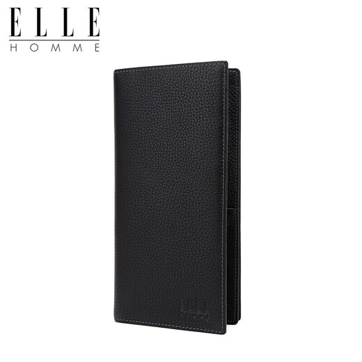 ELLE HOMME 轻奢男士长款钱包 时尚头层牛皮钱夹 多卡位8712 父亲节礼物