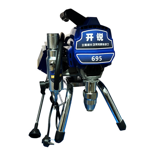 Yunqige Customized 695 bürstenloser elektrischer Hochdruck luftless Sprühgerät Latex Farbe Putty Lack Sprühgerät importiert 595 bürstenloser Sprühgerät 3800W