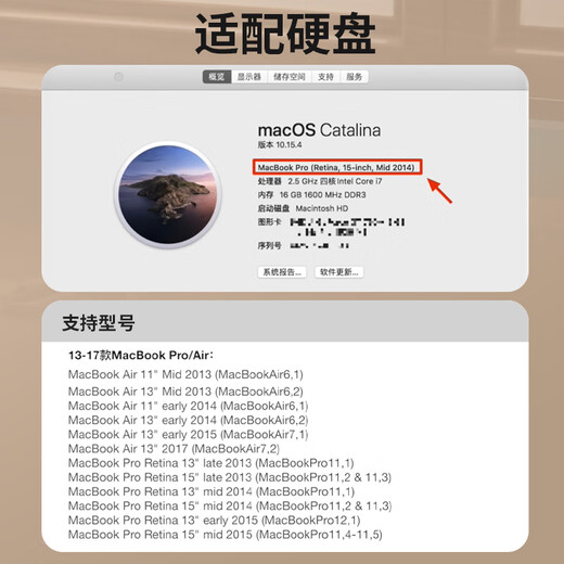 Acasis Type-C Apple SSD box MacBook Air/Pro laptop USB-C interface SSD external all-aluminum mobile box AC-MAC3W