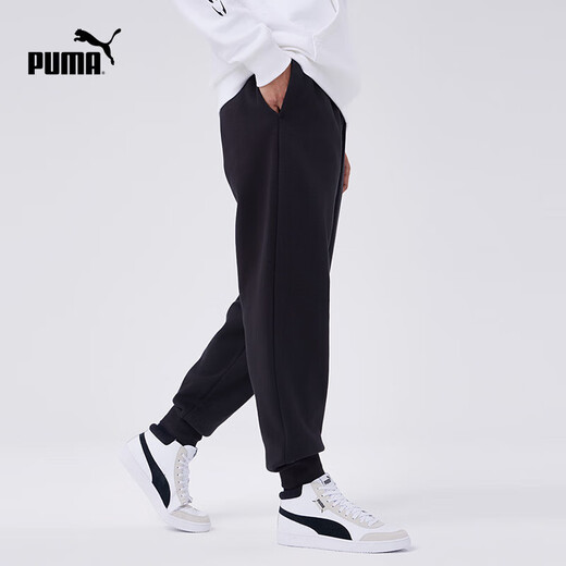 PUMA velvet warm loose leggings sports trousers for men autumn casual knitted pants 686405