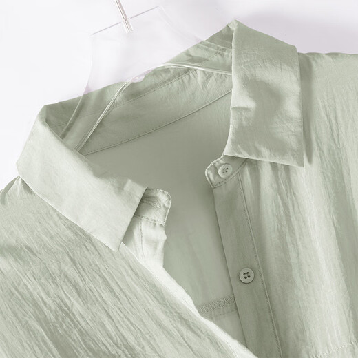 Cypress Shirt à manches longues 2025 automne nouvelle chemise de tempérament à tempérament à revers unique mince des femmes
