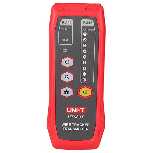 UNI-T-Netzwerkkabel-Hunter-Draht-Sucher Mehrfunktionsnetzwerk-Draht-Tester Telefon Wire Hunter Anti-Interferenz UT683Kit NCV/mit Port Flicker-Funktion