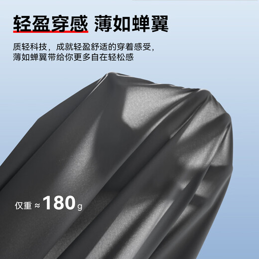 Li-Ning Sonnenschutzkleidung Herren Windbreaker Jacke 2025 Sommer Neue Eisseide Sonnenschutzhaut Atmungsaktives lässiges Sport topgrau [Ice Seidenscreen-UFP50+] xl