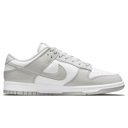 Nike (Nike) Chaussures décontractées rétro pour hommes Dunk Sneakes d'amortissement gris et blanc DD1391-100 46