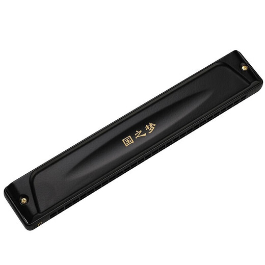 
Guoguang harmonica set 7 12 special tunes #ABCDEFG tune polyphonic stress 24 holes professional performance grade adult 24 holes [Matt black other tunes contact customer service] + full set of gifts
