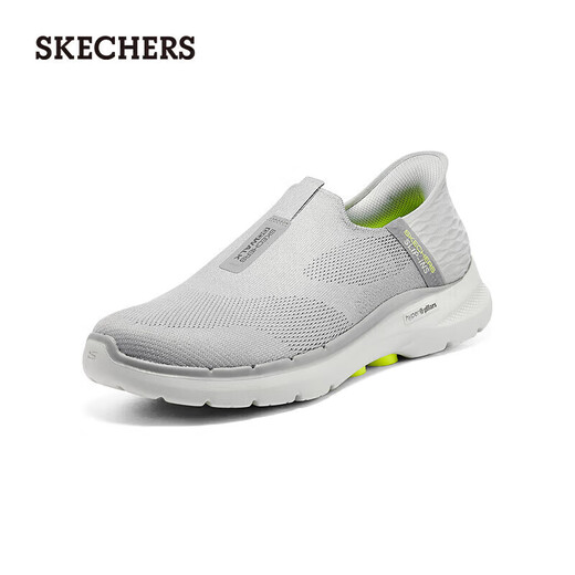 Skechers Flash Wear Shoes's Summer Summer Souffing Walking Chaussures avec un pied, semelle douce Sneakers décontractés polyvalents 216278
