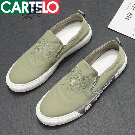 Katile Crocodile Summer New Canvas Shoes Shoes Men's One-Pin-One-Pin-One-Pin-One-Pin-One-Pin-One-Pin-One Bathment Cashil Shoes Baters Hole Men's Trendy Shoes Black HL8322 40