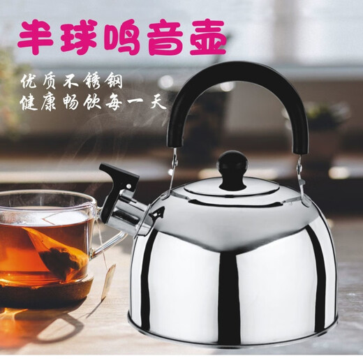 Runhuanian travel home 2L3L4L kettle stainless steel flat bottom sound kettle induction cooker gas stove universal and durable 3000ml