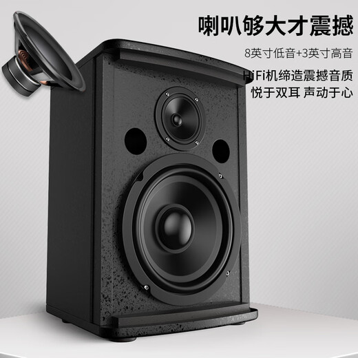 索爱（soaiy）CK-M38 款套装家庭影院ktv唱歌全套设备 专业功放机低音炮 家用商用会议设备蓝牙音箱WK19