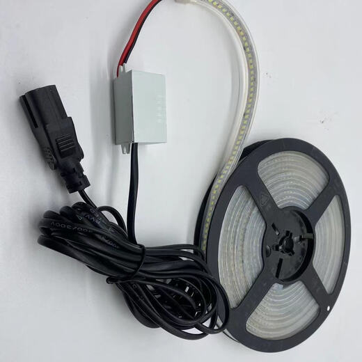 Baihuan BAIHUAN 12V48v60v72v light strip for night market low-voltage LED light for street stall with waterproof tricycle electric car brand prefix 24-72V high brightness white light 5 meters waterproof