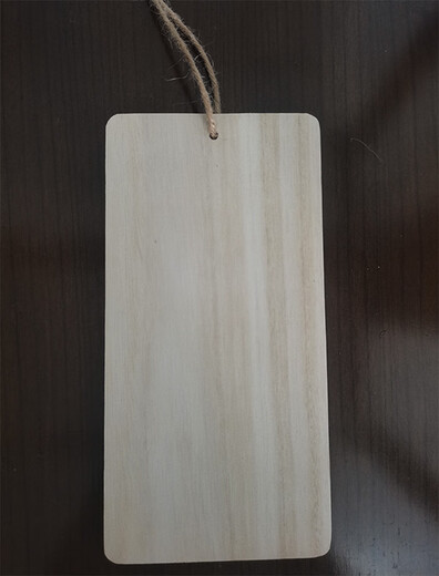 Creative solid wood sign small wooden sign handwritten hang tag blank wooden board tree sign hanging diy handmade door sign pendant custom G-7 size 20*12cm