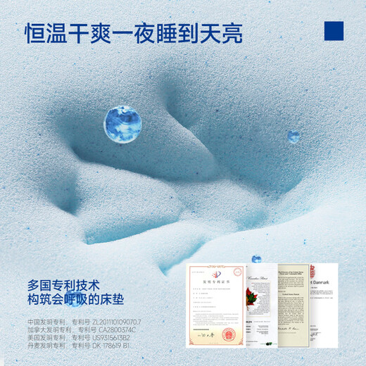 Dream Lily Q sleep cloud sense deep sleep spring mattress zero pressure thickened 25cm removable and washable moderately soft and hard 1.8*2 meters moderately soft and hard