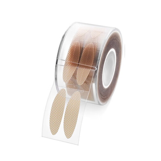 Double eyelid tape, wide type, beautiful eye tape, natural invisible tool, lace mesh roll, narrow, portable, easy to carry, wide type, 1 roll