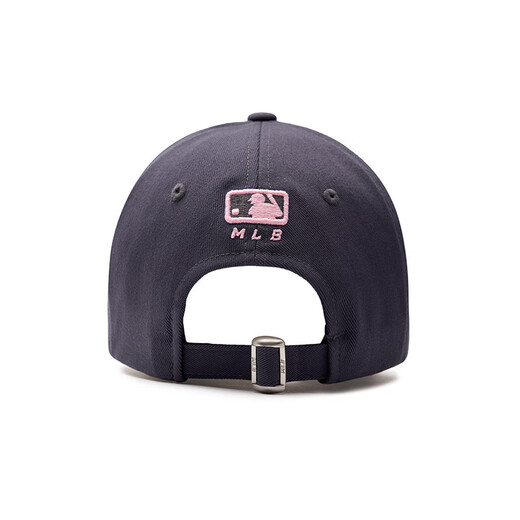 MLB official male and female couple college style baseball cap sun protection fashion embroidered hard hat spring and summer CPV03 New York Yankees/Charcoal Gray One Size