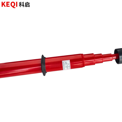 Keqi 10KV high-voltage electroscope telescopic rod type electroscope pen electrician sound and light alarm electroscope rod bagged sound and light electroscope