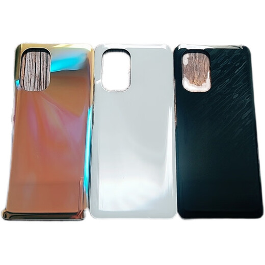 X ist für Redmi K40 Pure Original Glass Rückenabdeckung K40PRO Original Battery Cover Mobiltelefon Hülle Originalglas Rückseite Redmi K40 Bright Black + Objektivabdeckung Senden Rückenkleber + Lose