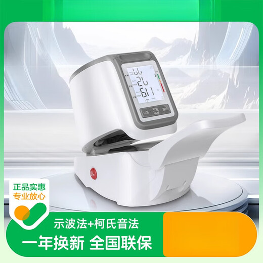 柯氏音法电子血压计 迪赛姆 柯氏音法臂筒式电子血压计家用血压测量仪高精准医院专用 CH-S693L臂筒式 【柯氏音法】自动收紧+加大