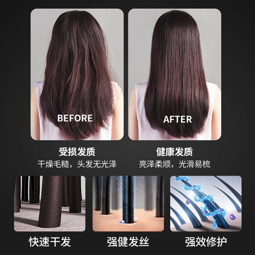 CONFU small appliance hair dryer for home use high-power quick-drying hair salon professional high-wind constant temperature hair care hair dryer for boyfriend and girlfriend birthday gift holiday gift 9817 hair salon high-wind model 2200W