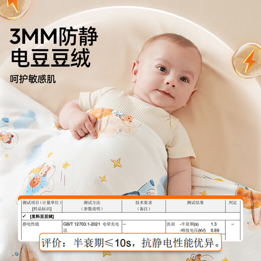 JOYNCLEON baby blanket newborn winter newborn baby constant temperature blanket delivery room bean down quilt 90 Jbb153763