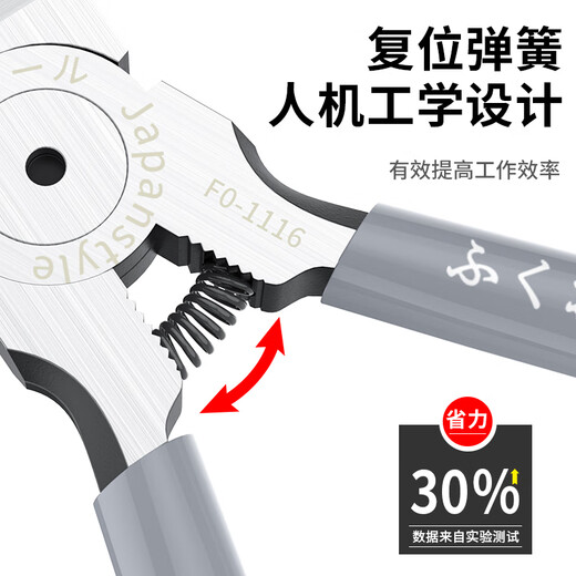 
Fukuoka industrial-grade water outlet pliers model up to 6 inches thin blade water outlet pliers oblique electronic water outlet pliers 11166 inch Japanese mini water outlet pliers