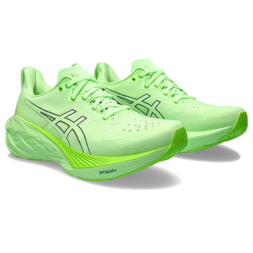 亚瑟士（asics）男士跑步鞋 NOVABLAST 4 缓震回弹耐磨舒适慢跑鞋休闲运动鞋 绿色 1011B693.300 40