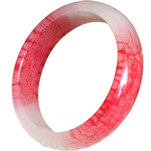 Muqin Xiu Jade Chicken Bloodstone Bracelet Jade Bracelet Jade Bracelet Women's Jade Jade Bracelet Crafts 56mm