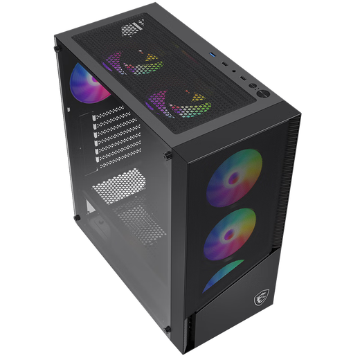 MSI Core i5 12490F/13400F/RTX5050/5060Ti/ARC B580 desktop assembly machine game e-sports design computer host DIY complete machine configuration one i5 12490F box cardless host