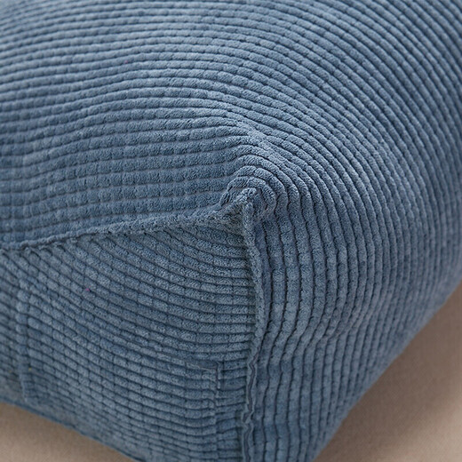 Ivy Cushion Bedside Triangular Cushion Pillow Soft Cover Lumbar Back Cushion Sofa Pillow Waist Pillow Corn Grain Blue