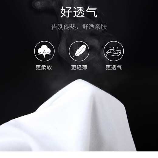 战浩【2件】纯棉短袖t恤男夏季衣服圆领半袖宽松白上衣纯色打底衫体恤 白色+白色 XL 建议【130-145斤】