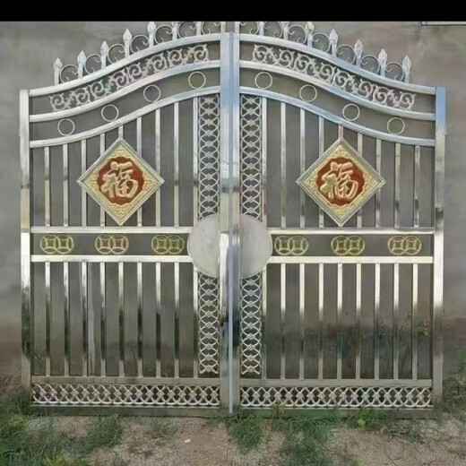 Qinkai 304 stainless steel double-door villa patio door 304 stainless steel double-door villa patio door