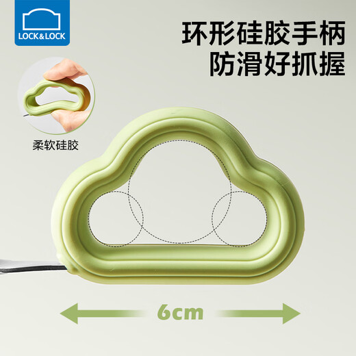 Lock and Lock complementary feeding spoon baby learning to eat training spoon stainless steel independent feeding spoon children over one year old fork and spoon set