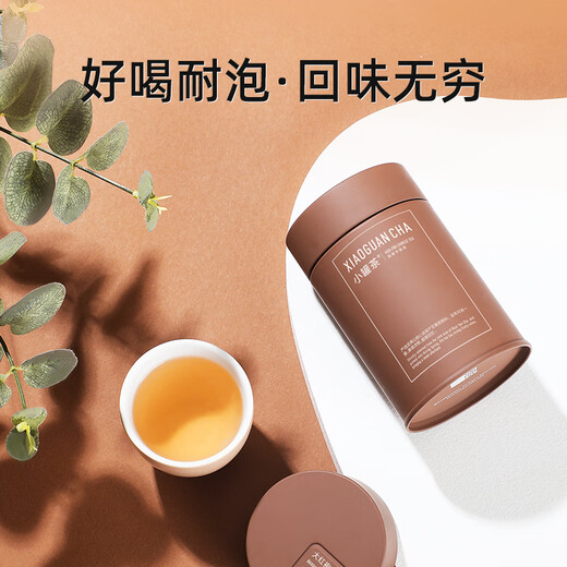 Kleine Dose Tee, Tee -Geschenkbox, Farbdosen, besonderer Oolong -Tee, Wuyishan Dahongpao, Tee für sich selbst trinken 40g*1 Dose