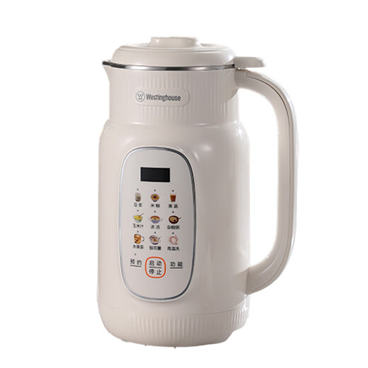 Westinghouse Wall Breaker Household Multifunctional 316L Stainless Steel Liner Juicer All-in-one No-soaking and No-cooking Fully Automatic Soybean Milk Maker Softer Brushless + Stainless Steel Inner Cover + 12-Blade Knife (1.35L)