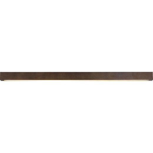 Xishangjiaxi new Chinese style long wall lamp bedroom bedside lamp simple solid wood living room background wall lamp bathroom aisle mirror headlight 60cm 11 watt three-color light