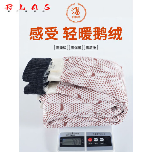 RLAS Съемные джинсовые брюки на гусином пуху Женская зимняя верхняя одежда 2026 Новый тип - 40 градусов Холодные теплые хлопковые брюки Темно-синие M