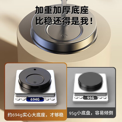 Desktop overhead photography stand, portable live broadcast photography, unboxing, multi-functional universal weighted round chassis mechanical cantilever stand, cantilever tablet clip, 25 disc model