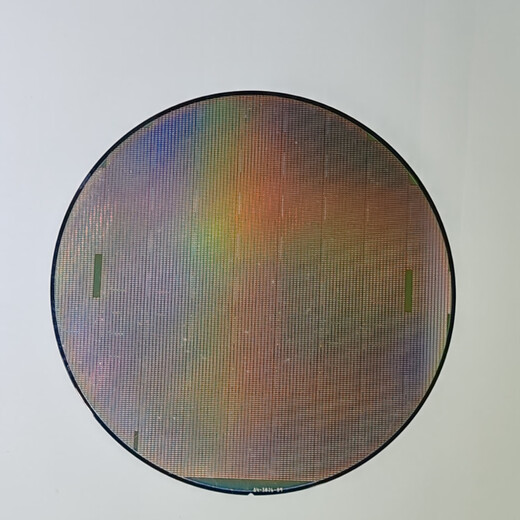 Crystal CPU wafer wafer photolithography integrated circuit chip semiconductor silicon wafer teaching science test eight inches 07 free acrylic bracket