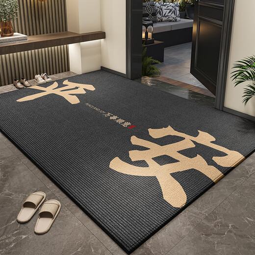 Leerout entrance door floor mat entrance carpet door home door mat non-slip living room entrance door mat can be cut all seasons - 15269 160cm*80cm 1 piece