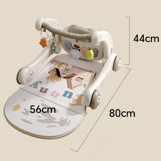 Wild Knight Baby Fitness Stand Toys Pedal Piano Music Soothes Baby Early Education Children Toys Newborn Gift Box