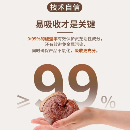 Jizhengtang Break Wall Ganoderma Lucidum Spore Powder: Conditioning and nourishing: 2 boxes