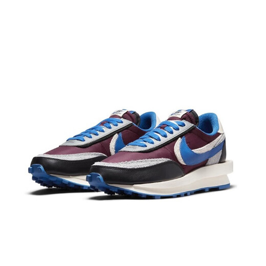 NIKE耐克耐克 Sacai X Nike LDV WAFFLE 三方联名鞋运动跑鞋 黑灰蓝解构DJ4877-600 41