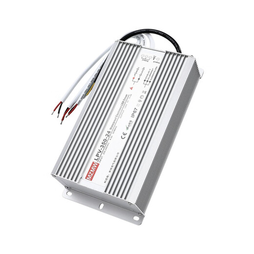Fuente de alimentación del interruptor impermeable MZMWIP67 220 a 24V 12V36V48VA DC LED Transformador al aire libre 350W400W LPV-350-12350W12V