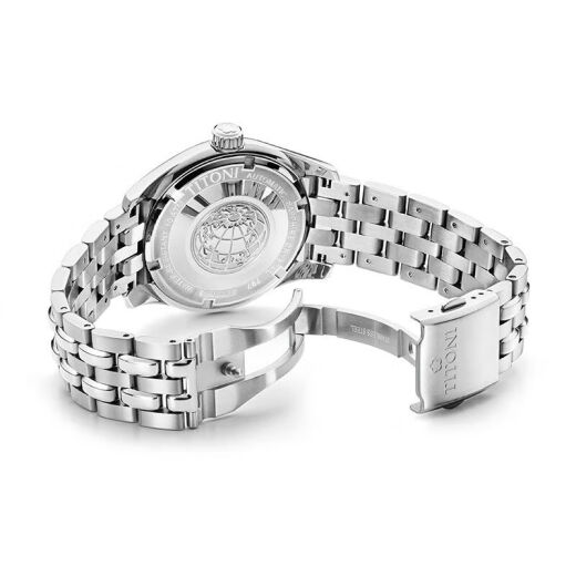 Titoni Men's Watch Swiss Watch Universe Serie Klassische Business Automatische mechanische Herren Uhr 797 S-695 Silberstreifennagel