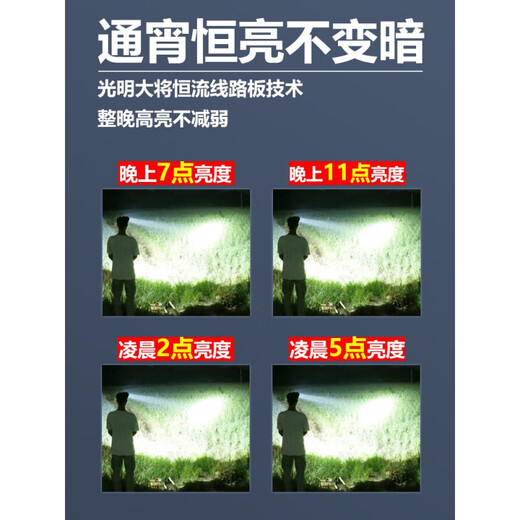 Bright General P90 Strong Bass lampe de tête de tête CHARGEUR SUPER BRIGHT BRIGHT MUNT MOUNTS MINE MINE LALLE PLASSE LATTRE À LIT LITHIUM LITHIUM EXTÉRIEUR ULTRA-LONGE BATTERIE 9925 Huang Guangsheng Quad-Core P100 (12-24H) 3000