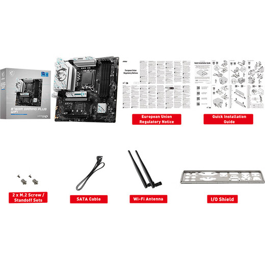
MSI B760 Z790 motherboard with Intel i7 motherboard CPU set Board u set B760M GAMING PLUS WIFI D5 i7 14700KF