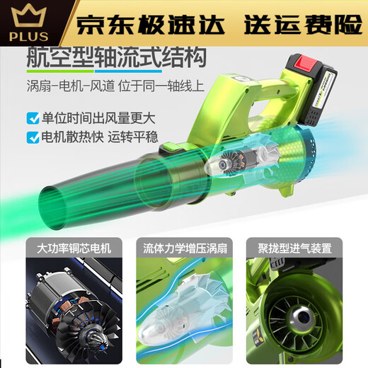 Russus Shushedelis rechargeable blower powerful hair dryer high power industrial storm gun lithium hair dust Storm 21v-Red DLS charging storm gun 3888TV