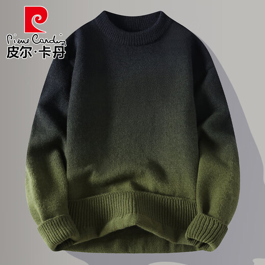 
Pierre cardin (pierre cardin) year of zodiac red sweater men's autumn and winter 2025 new thickened warm sweater round neck high-end sweater 9738 black and white 2XL about 150-170 Jin [Jin equals 0.5 kg] can be worn
