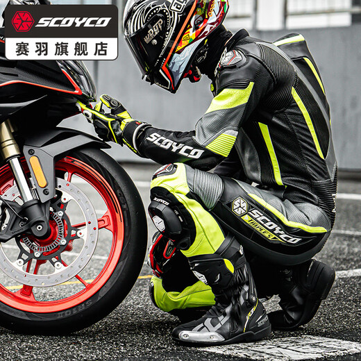 SCOYCO Cycling Boots Cycling Shoes Motorcycle Racing Shoes Wear-Resistant Anti-Slip Protection Anti-Fall Motorcycle Cycling Boots Motorcycle Shoes Men MR003 (Xuanwu Black) R3 CE Strong Protection 39